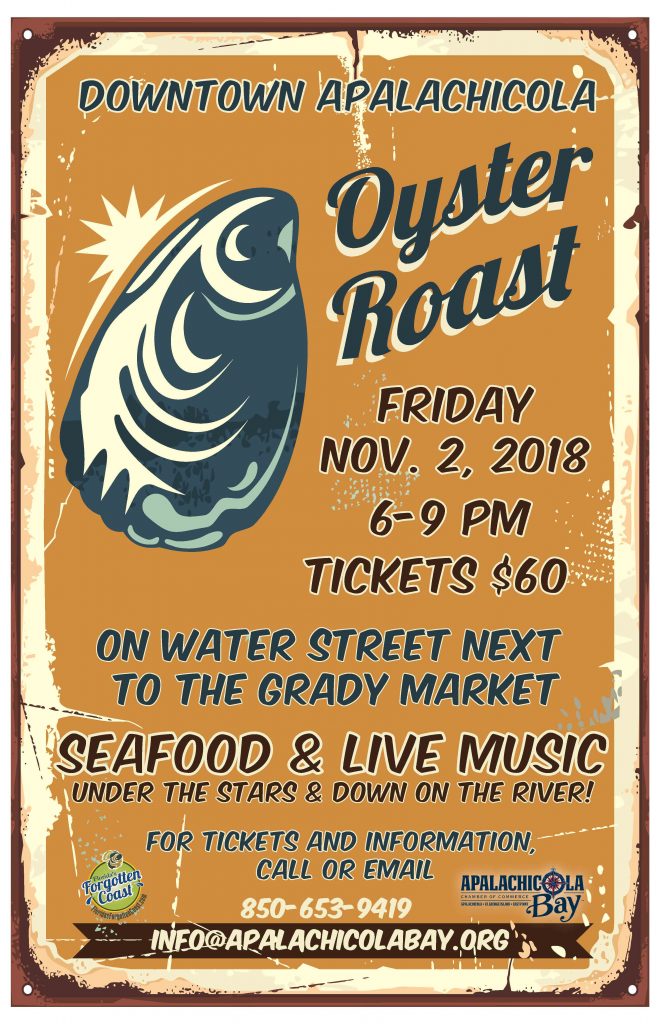 Apalachicola Downtown Oyster Roast Apalachicola, St. Island